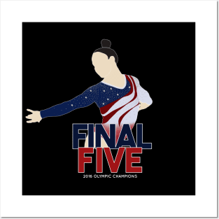 FINAL FIVE - USA GYMNASTICS OLYMPIC CHAMPS Posters and Art